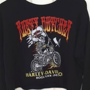 Harley Davidson Rusty Crop Sweatshirt